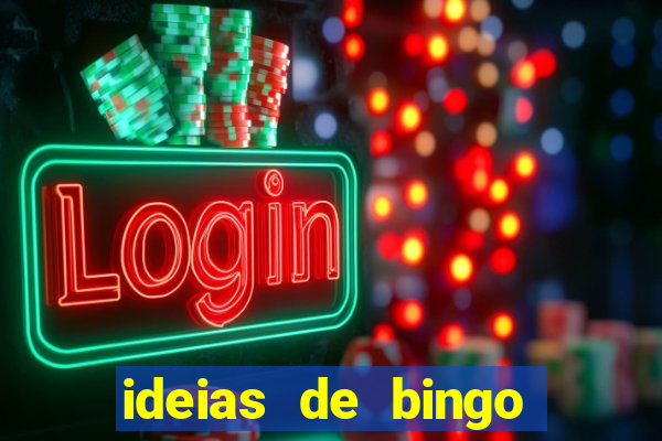 ideias de bingo para o natal